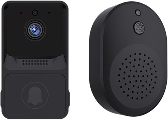 Draadloze Oplaadbare Deurbel met Camera en Nachtzicht - 1080p HD Intercom voor de Deur