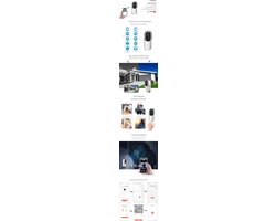 Draadloze Videodeurbel - Wifi Deurbel Camera - Beveiliging Thuis - AI Bewegingsdetectie - 2K Resolutie - Zwart