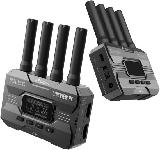 Draadloze videotransmitter en ontvanger - 2.4GHz en 5GHz - 1200 voet bereik - ShopVlot