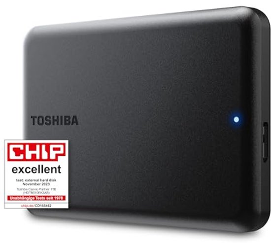 Draagbare 1TB externe HDD – Compacte 2,5 inch USB 3.2 Gen 1 harde schijf voor Mac en Windows van Merkloos