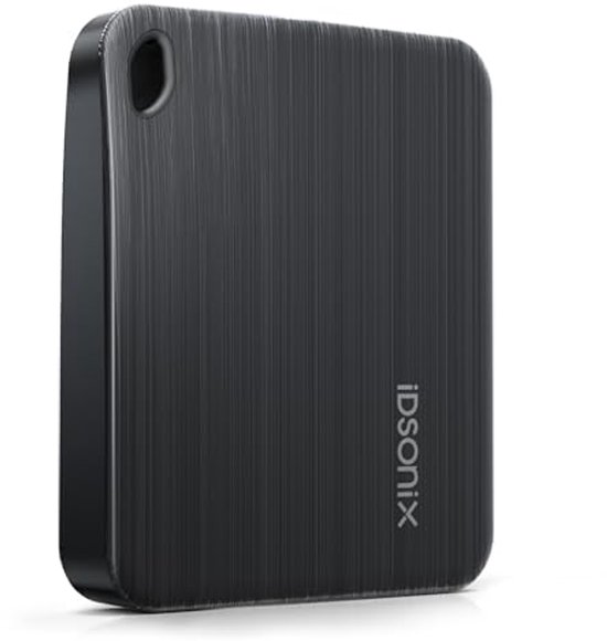 Draagbare 2TB SSD Schijf - USB 3.2 Gen 1 tot 466 MB/s - Externe Harde Schijf met 2-in-1 USB-C Kabel van Merkloos