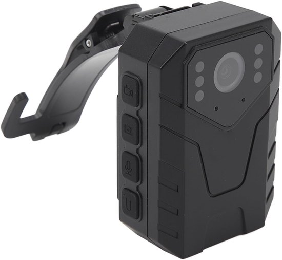 Draagbare Camera - Bodycam Opname - Veiligheid Patrouille - Nachtzicht GPS - 128GB Opslag
