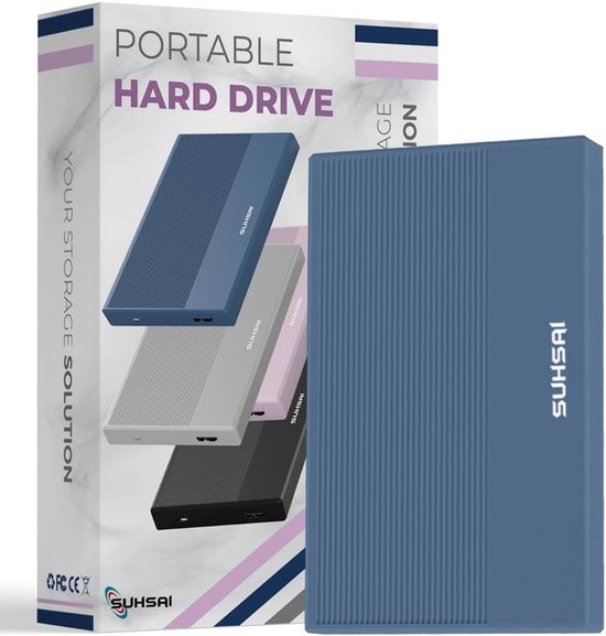 Draagbare Externe Harde Schijf 120GB USB 3.0 Geheugenuitbreiding voor Laptop PC Mac PS4 PS5