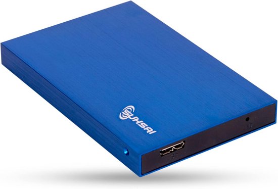 Draagbare Externe Harde Schijf 500GB USB 3.0 voor Back-up, Opslag - Compatibel met Laptop, PC, Mac, Gameconsole - Blauw