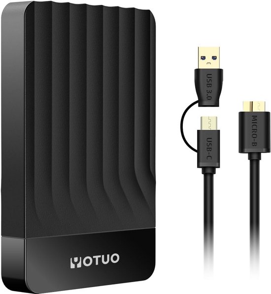 Draagbare Externe Harde Schijf 500GB USB 3.0 voor PC en Laptop van Merkloos