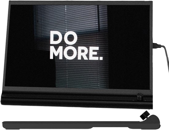 Draagbare Externe Monitor - Scherm Extender - Productiviteit Verhoging - Lichtgewicht Ontwerp - 15.6 Inch