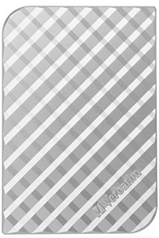 Draagbare harde schijf 2 TB USB 3.0 - Externe opslagoplossing in zilver