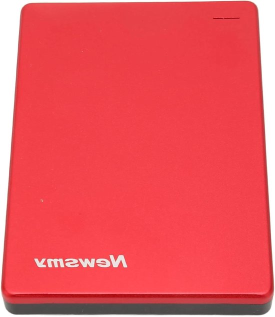 Draagbare Harde Schijf - Externe Opslag - Bestanden Opslaan - Automatische Slaapstand - 160GB - Rood