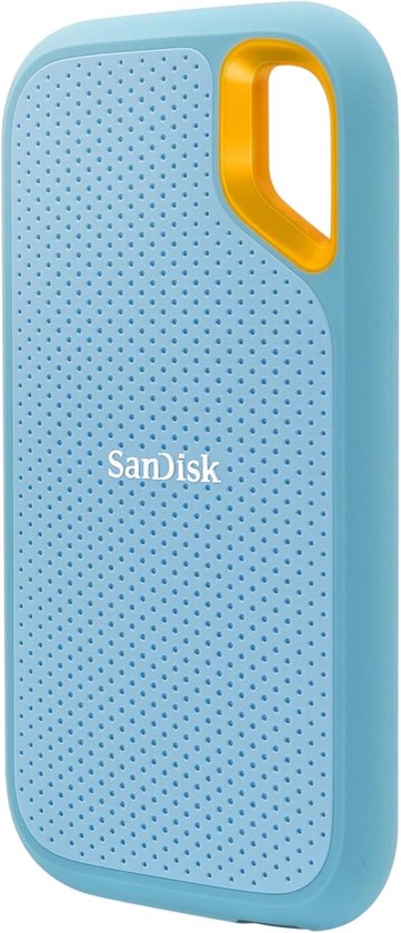 Draagbare SSD - Externe Harde Schijf - Snelle Data Opslag - Hoge Snelheid NVMe - 1 TB Capaciteit - Zwart Oranje van Merkloos