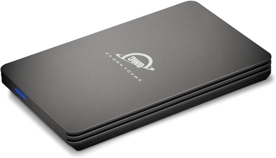 Draagbare SSD - Externe Harde Schijf - Snelle Data Transfer - NVMe M.2 Technologie - 480GB - Blauw