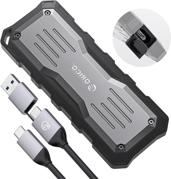 Draagbare SSD - Externe Harde Schijf - Snelle Dataoverdracht - IML Krasbestendig - 512GB - Zwart
