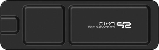 Draagbare SSD - Externe Opslag - Bestanden Meenemen - Hoge Snelheid - 2 TB - Zwart