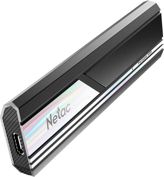 Draagbare SSD - Externe Opslag - Bestanden Opslaan - Hoge Snelheid - 2 TB - Zwart