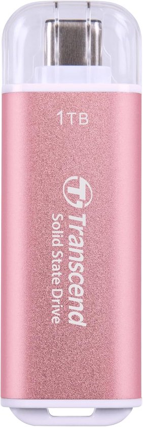 Draagbare SSD - Externe Opslag - Bestanden Overzetten - Compact Schokbestendig - 1 TB - Roze