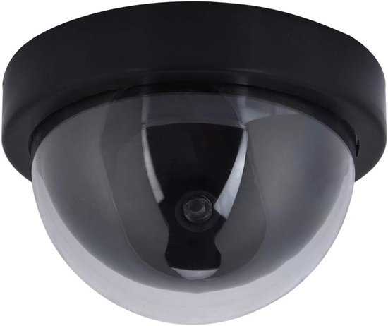Dummy Camera - Bewakingscamera - Beveiliging Huis - Met Knipperend LED - 10x10x10 mm - Zwart