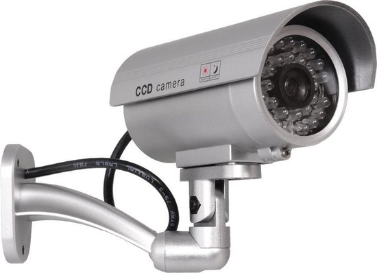 Dummy Camera Fancy IR9000 Videocamera IR LED Kleur Zilver van Elro