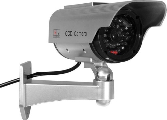 Dummy-camera SOL1200 Zonne-flitsend LED-ingebouwd zonnepaneel van Smartwares