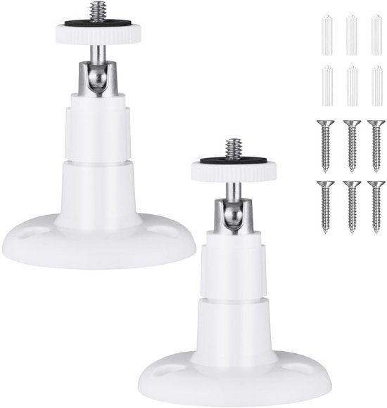 Dussdote Beugel - Muurbevestiging - Surveillancebeugel - Geschikt voor Arlo Pro, Arlo Pro 2, Arlo Pro 3, Arlo Ultra, Arlo HD, Arlo Go, Arlo Light - Wit van Merkloos
