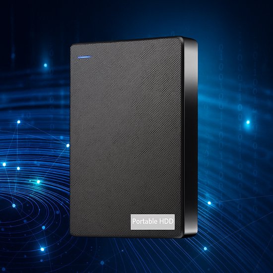 Dutch Wanted Fast Plus - Externe Harde Schijf - Harde Schijf Extern - 320GB Opslag - Plug and play - Portable storage - USB 3.0 van Merkloos