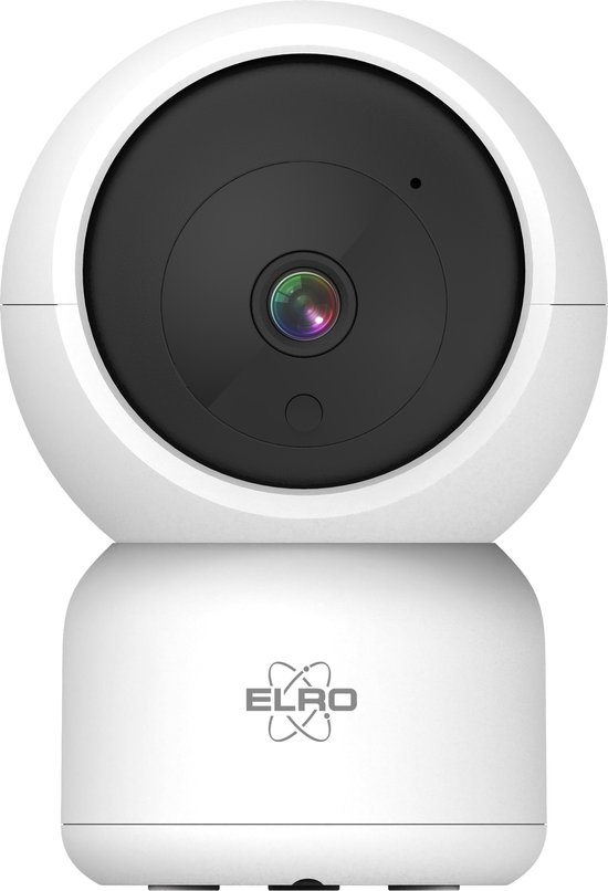 ELRO CI5000 Indoor Wifi IP Beveiligingscamera met bewegingsmelder en nachtzicht - Full HD 1080P Bewakingscamera met Sirene van Elro