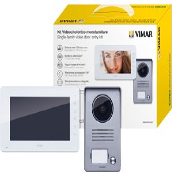 Elvox, One-family videofoonkit 7, DIN supply