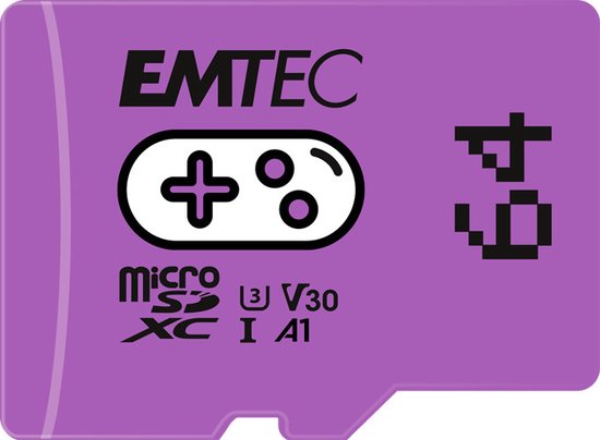 Emtec ECMSDM64GXCU3G flashgeheugen 64 GB MicroSDXC UHS-I van Merkloos