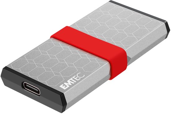 EMTEC SSD 3.2Gen2 X205 Portable (ECSSD1TX205) van Merkloos