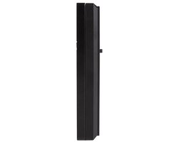 Etiampro Video intercom deurbel, IP65, 2 MP camera, IR nachtzicht, PoE voeding, compatibele Guarding Vision app, metalen behuizing, zwart