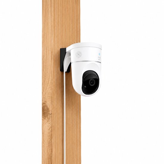 Eufy 2K Indoor Camera Wandbeugel - Muurbeugel - Wandhouder - Beveiligingscamera Beugel - Pan & Tilt Camera Mount - Binnencamera Houder - Witte Camera Bevestiging - Wit