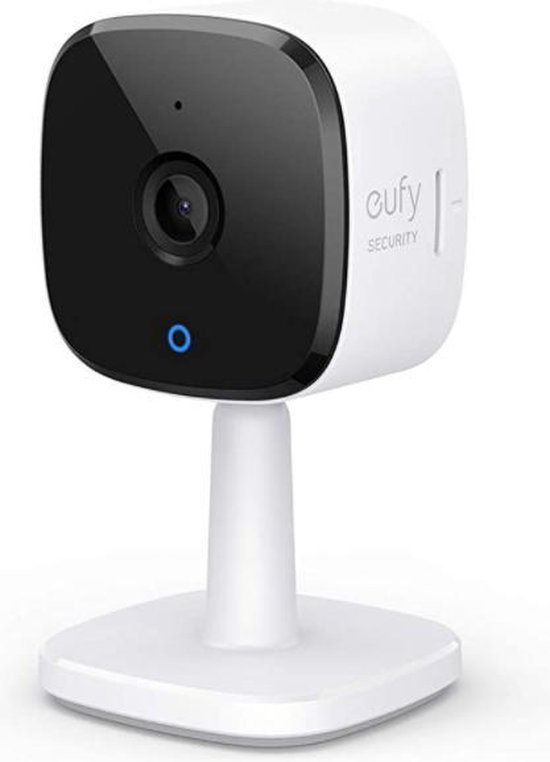 Eufy by Anker 2K Indoor bewakingscamera - IP-camera met WLAN -  Persoonsherkenning - Spraakassisten - Nachtzicht - Dubbelzijdige audiofunctie - Beveiligingscamera voor binnen van Merkloos