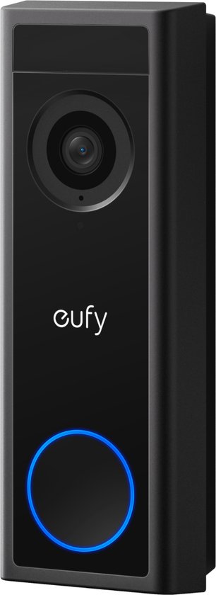 eufy C30 2K Draadloze Video Deurbel 2K FHD - Accu Zwart van Eufy