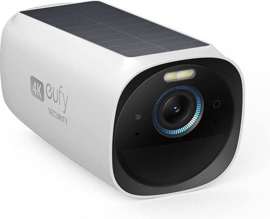 Eufy Cam 3 4K Draadloze Beveiligingscamera - 1 Solar Camera - Wit van Eufy