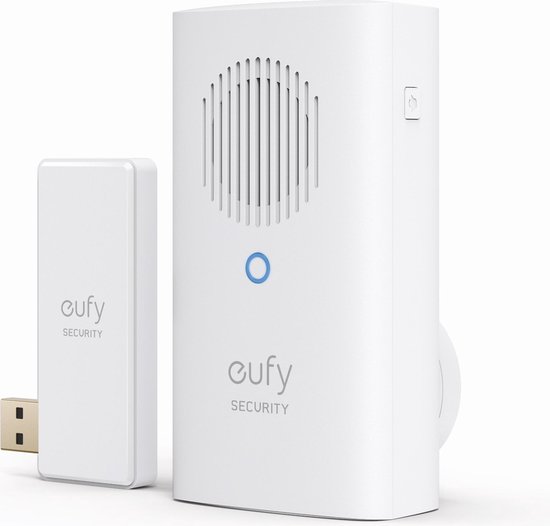 Eufy Deurbelgong Uitbreiding - Deurbel Chime - 8 Melodieën - Instelbaar Volume - Werkt met Homebase 2 en 3 van Eufy