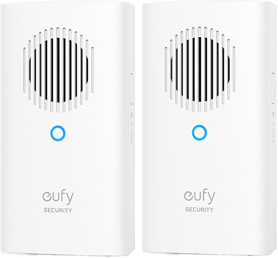 eufy Deurbelgong voor E340/C30/C31 Wit - 2pack (T8023321) van Merkloos