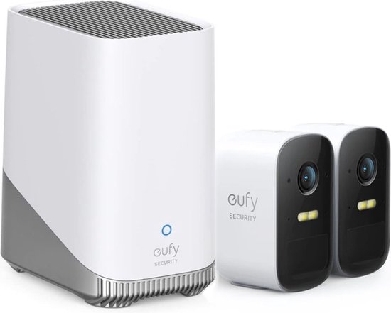 Eufy Doorbell (HomeBase 3)+2*2C add-on van Eufy