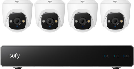 eufy E41 4K PoE Camera Systeem & NVR - PTZ Bewakingscamera's