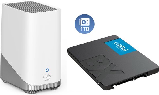 eufy HomeBase 3 S380 + 1TB (1000GB) SSD - Bundelvoordeel van Eufy