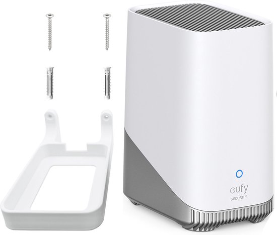 Eufy HomeBase 3 S380 - Centraal Beveiligingsmanagement - 16GB Opslag, uitbreidbaar + homebase 3 muurbeugel. van Eufy
