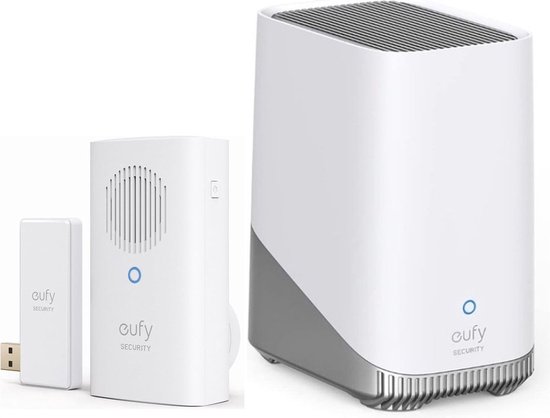 Eufy HomeBase 3 S380 - Centraal Beveiligingsmanagement - 16TB Opslag - Werkt met eufy Deurbelgong van Eufy