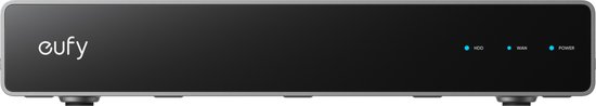 eufy NVR S4 – Network Video Recorder –8 tot 16 kanalen, Lokale AI, Gratis Videozoekfunctie, 24/7 Opname – Bedraad van Eufy