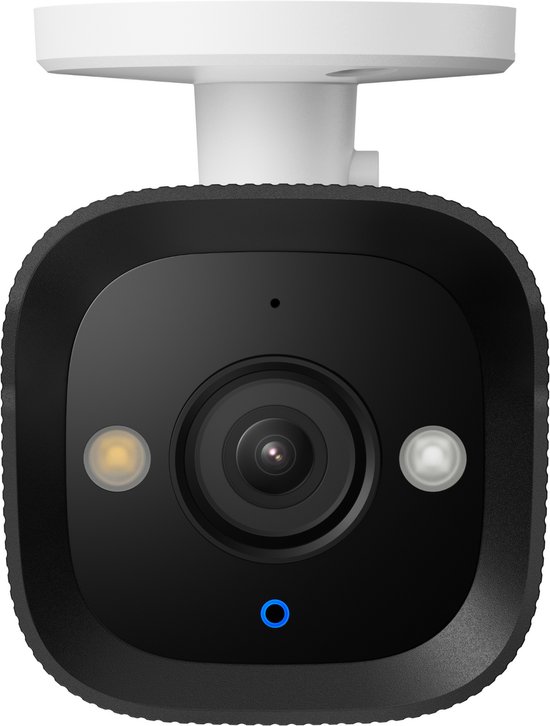 eufy PoE Bullet E40 Beveiligingscamera – 4K UHD – 122° Groothoek – Nachtzicht in Kleur (F1.6) – 24/7 Opname – AI Detectie (Personen/Voertuigen/Huisdieren) – Rood/Blauw Stroboscooplicht – Bedraad – Plug & Play – Voor Buiten van Merkloos