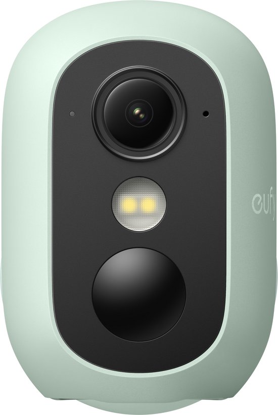 eufy Security eufyCam C35, Groente, Draadloze Beveiligingscamera, Voor Buiten en Binnen, Magnetische Bevestiging, Kleurennachtzicht, Lokale Opslag, Geen Maandelijkse Kosten, IP67, Gezichtsherkenning van Eufy
