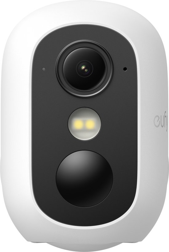 eufy Security eufyCam C35 - Wit - Draadloze Beveiligingscamera - Voor Buiten en Binnen - Magnetische Bevestiging - Kleurennachtzicht - Lokale Opslag - Geen Maandelijkse Kosten - IP67 - Gezichtsherkenning
