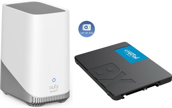 eufy Security HomeBase 3 S380 + 240GB SSD - Bundelvoordeel van eufy Security