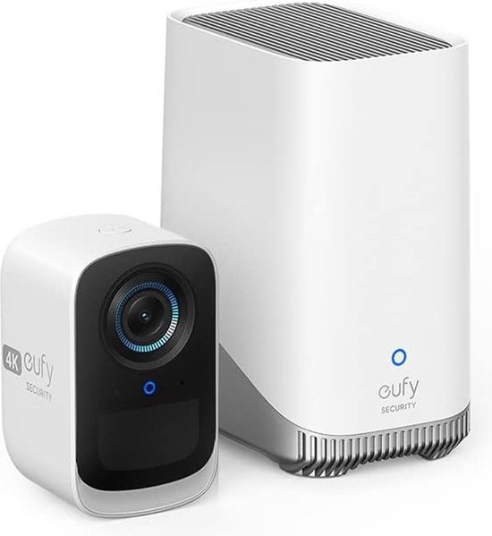 eufy Security S300 (eufyCam 3C) 4K HQ camera + HomeBase S380 - Bundelvoordeel van Eufy