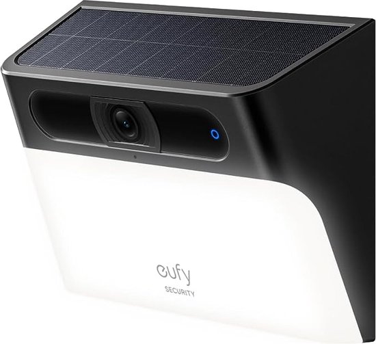 Eufy Solar Wall Light Cam S120 2K Draadloze Beveiligingscamera - Accu - Wit/Zwart van Eufy