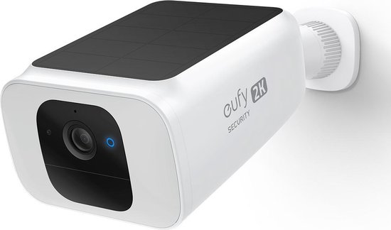 Eufy SoloCam S40 2K Draadloze Beveiligingscamera op Zonne-energie - Accu - Wit van Eufy