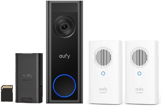 eufy Video Doorbell C31 + 2*Chime - Voordeelbundel van Eufy