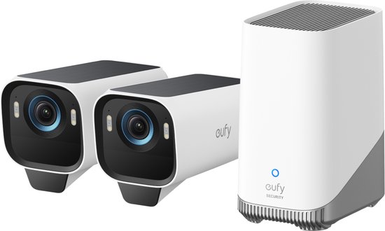 EufyCam S3 Pro Duo Pack + HomeBase 3 van Eufy