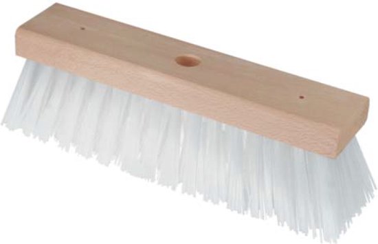 Excellent Bezem Premium Water Perlon - 35 cm – Bezem borstel voor buiten – Losse bezemborstel exclusief steel – Witte kunststof vezels van Excellent